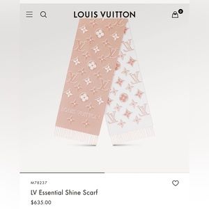 LV Essential Shine Scarf ( Brad new with tags)
